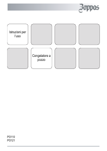 Manuale Zoppas PO121 Congelatore