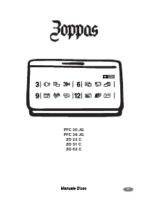 Manuale Zoppas ZO51C Congelatore