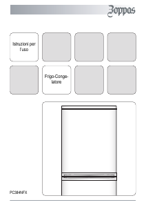 Manuale Zoppas PC384NFX Frigorifero-congelatore