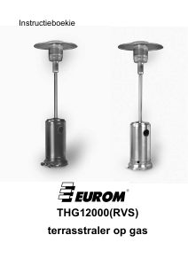 Handleiding Eurom THG12000RVS Terrasverwarmer