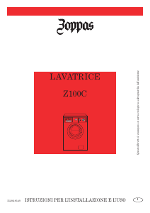 Manuale Zoppas Z1006 Lavatrice