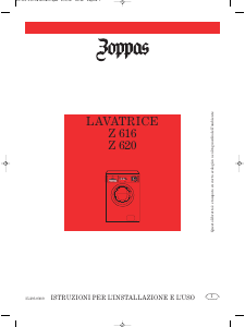 Manuale Zoppas Z616 Lavatrice