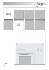 Manuale Zoppas PB85W Cucina