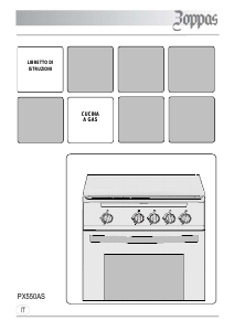 Manuale Zoppas PX550AS Cucina