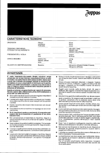Manuale Zoppas PR434 Lavatrice