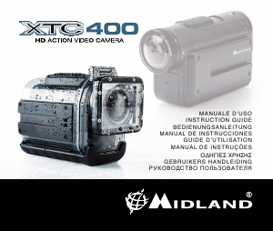 Руководство Midland XTC-400 Экшн-камера