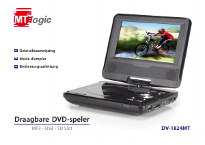 Mode d’emploi MT Logic V-1824MT Lecteur DVD