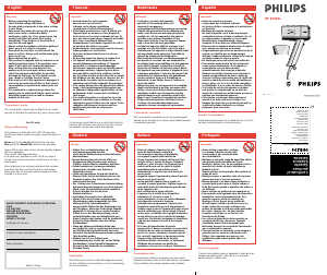 Handleiding Philips HP4349 Haardroger