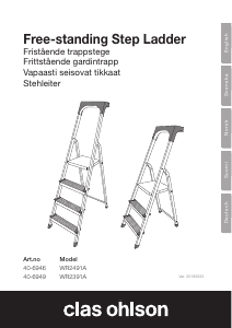 Handleiding Clas Ohlson WR2391A Ladder