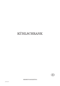 Bedienungsanleitung Zoppas ZOP061 Kühlschrank