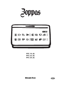 Manuale Zoppas PFC26JG Congelatore
