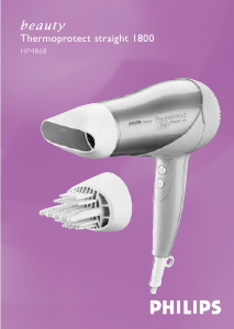 Manual Philips HP4868 Secador de cabelo
