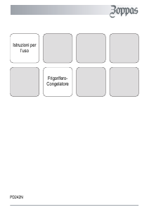 Manuale Zoppas PD242N Frigorifero-congelatore