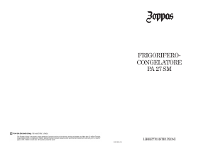Manuale Zoppas PA27SM Frigorifero-congelatore