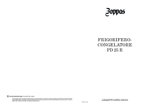 Manuale Zoppas PD25R Frigorifero-congelatore