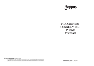 Manuale Zoppas PD25S Frigorifero-congelatore