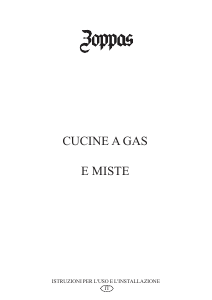 Manuale Zoppas PC95 Cucina