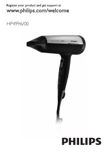 Manual de uso Philips HP4996 Secador de pelo
