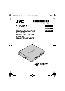 Mode d’emploi JVC CU-VD3 Lecteur DVD