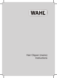 Bruksanvisning Wahl 79305-4017 Hårklippare