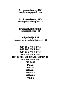 Bruksanvisning Witt WIF 90-2 Kokeplate