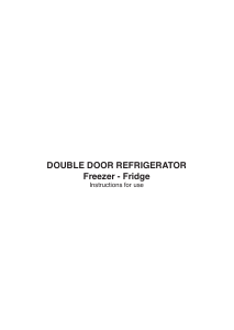 Manual Indesit I55TM 4120 S CH 2 Fridge-Freezer