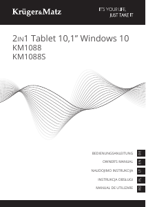 Manual Krüger and Matz KM1088S Tabletă