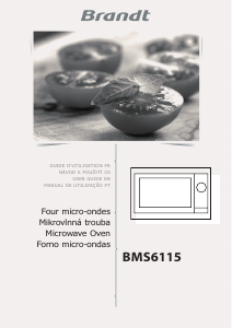 Manuál Brandt BMS6115 Mikrovlnná trouba