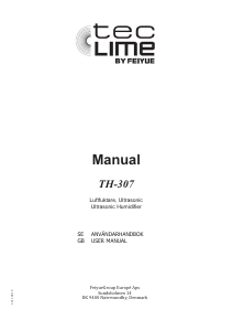 Manual TecLime TH-307 Humidifier