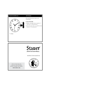 Manual Stauer 46659 Watch
