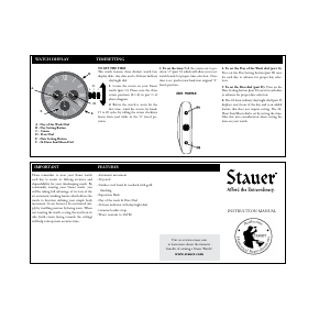 Manual Stauer 42254 Watch