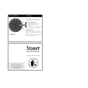 Manual Stauer 46337 Watch