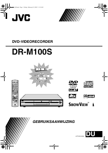 Handleiding JVC DR-M100 DVD speler