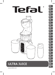 Návod Tefal ZC605D38 Ultra Juice Priamočiara píla