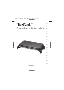 Manual Tefal CB553812 Table Grill