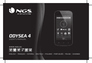 Bruksanvisning NGS Odysea 4 Mobiltelefon