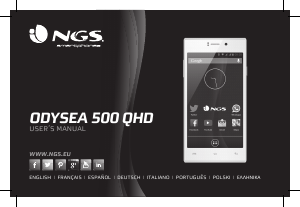 Εγχειρίδιο NGS Odysea 500 QHD Κινητό τηλέφωνο