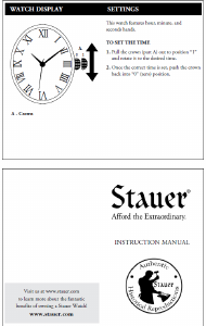 Manual Stauer 45554 Watch