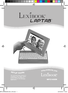 Handleiding Lexibook MFC140EN Laptab Tablet