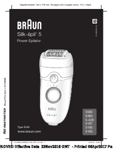 Mode d’emploi Braun 5187 Silk-epil 5 Epilateur