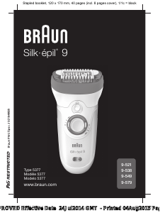 Handleiding Braun 9-538 Silk-epil 9 Epilator