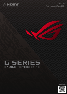 Návod Asus G14 ROG Zephyrus Laptop