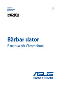 Bruksanvisning Asus C200 Chromebook Bärbar dator