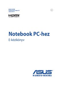 Használati útmutató Asus TP300LJ Transformer Book Flip Laptop