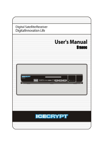 Bruksanvisning Icecrypt S1500C Digitalmottagare