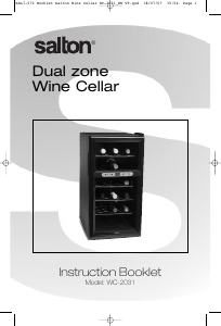 Manual Salton WC-2031 Wine Cabinet