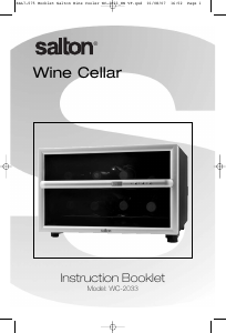 Manual Salton WC-2033 Wine Cabinet