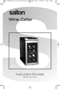 Manual Salton WC-2030 Wine Cabinet