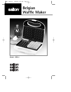 Manual Salton WM-2 Waffle Maker