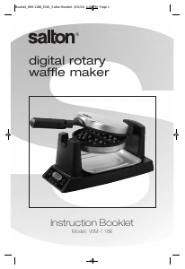 Manual Salton WM-1186 Waffle Maker